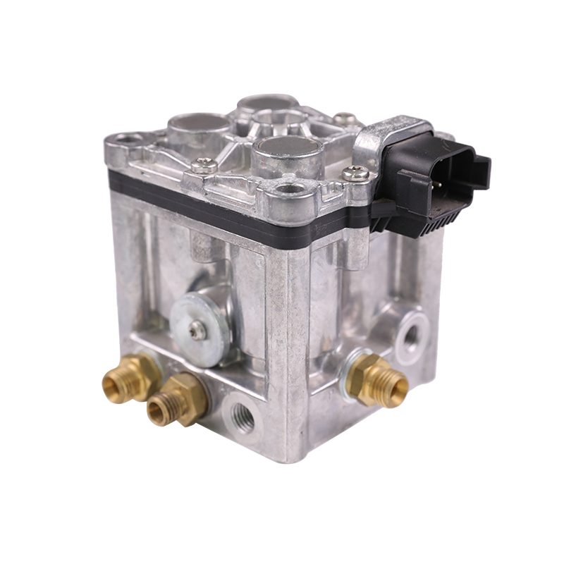 What should I pay attention to when lubricating the air brake valve