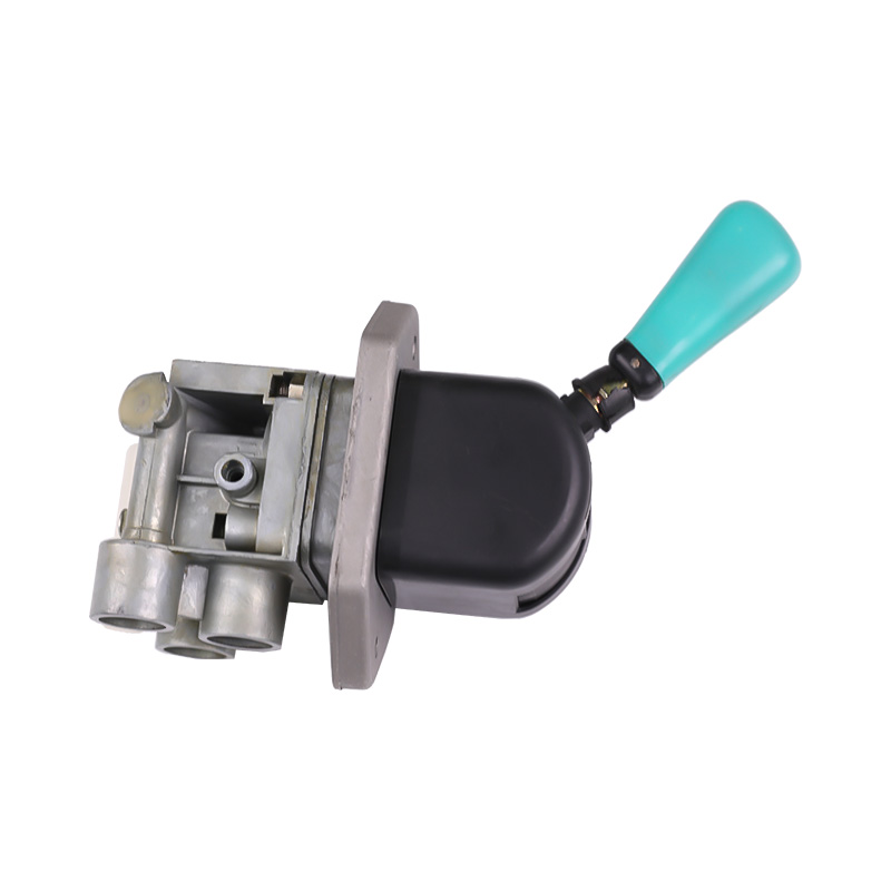 What are the structural features of the manual air valve body
