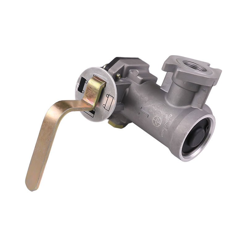 What is the role of hand brake valve in control