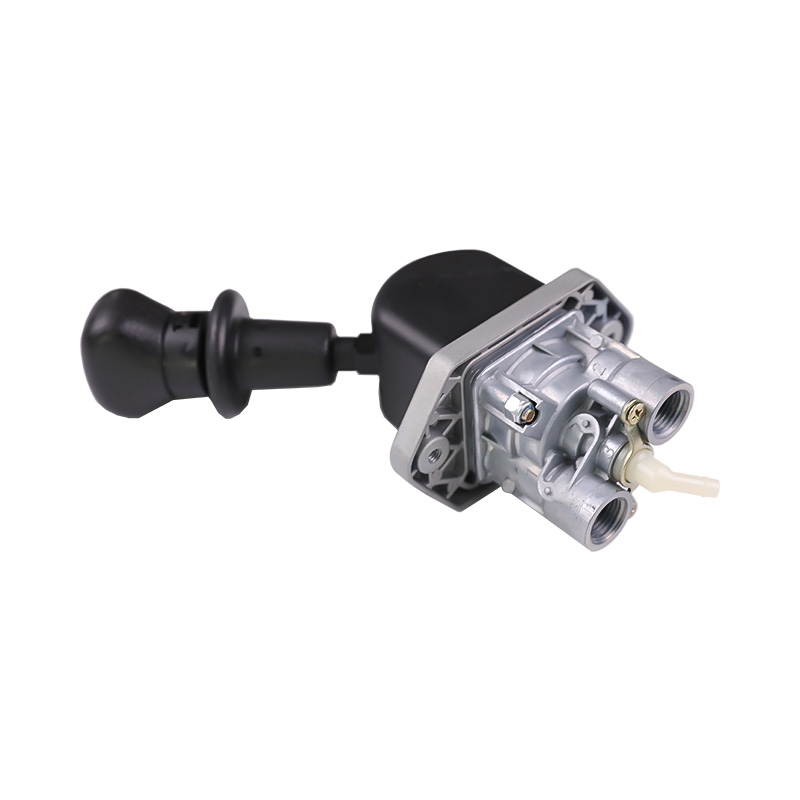 What is the effect of temperature on the installation position of the hand brake valve