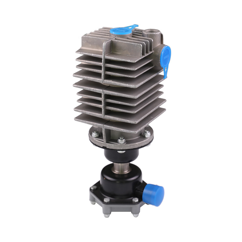Effect of air brake valve installation position on brake response time