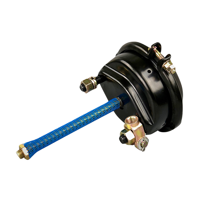 What are the advantages of long-stroke air chambers compared to standard-stroke air chambers