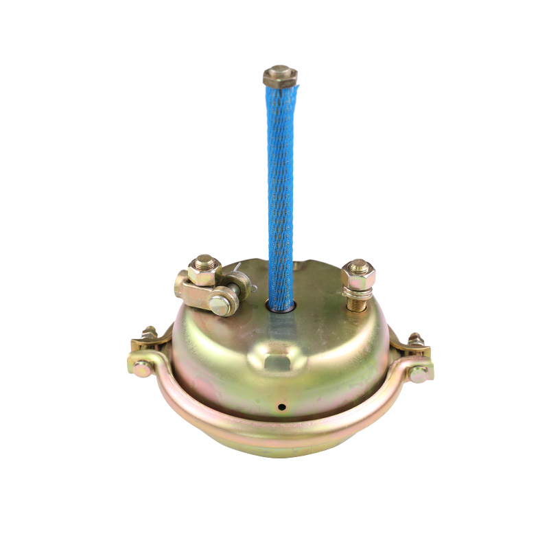 What are the possible relationships between braking hysteresis and the performance of the brake chamber