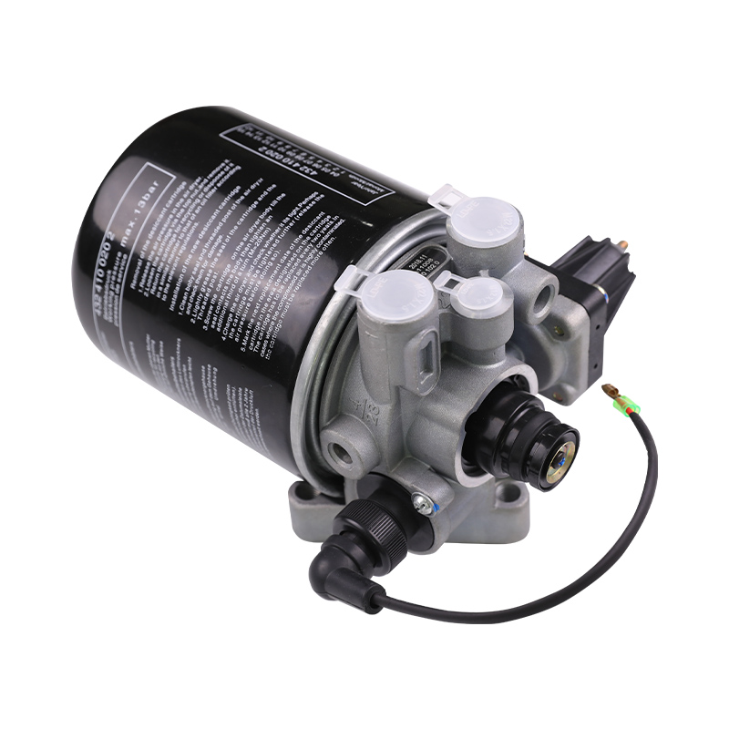 Why do heavy vehicles like trucks and buses need brake air pressure dryers