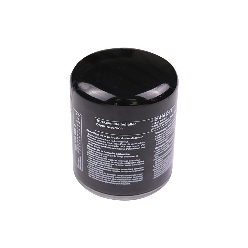What are the materials of air dryer filters usually