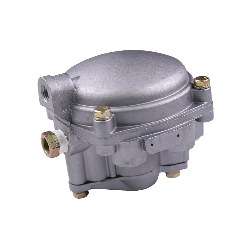 What are the primary functions of the air brake relay valve